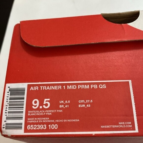 Nike Air Trainer 1 MID PRM PB QS Pro Bowl Sz 9.5 - Picture 13 of 15